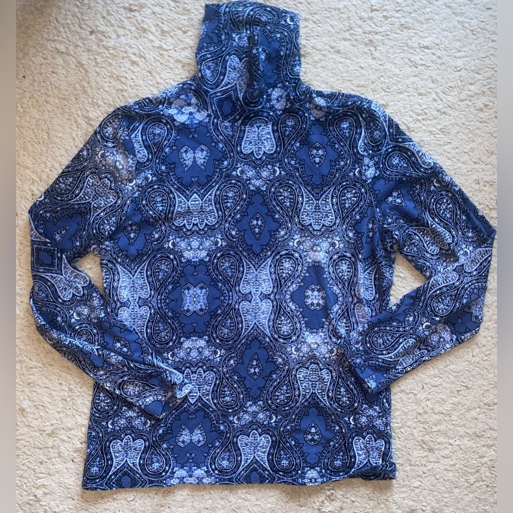 5/$20 patterned turtle neck top